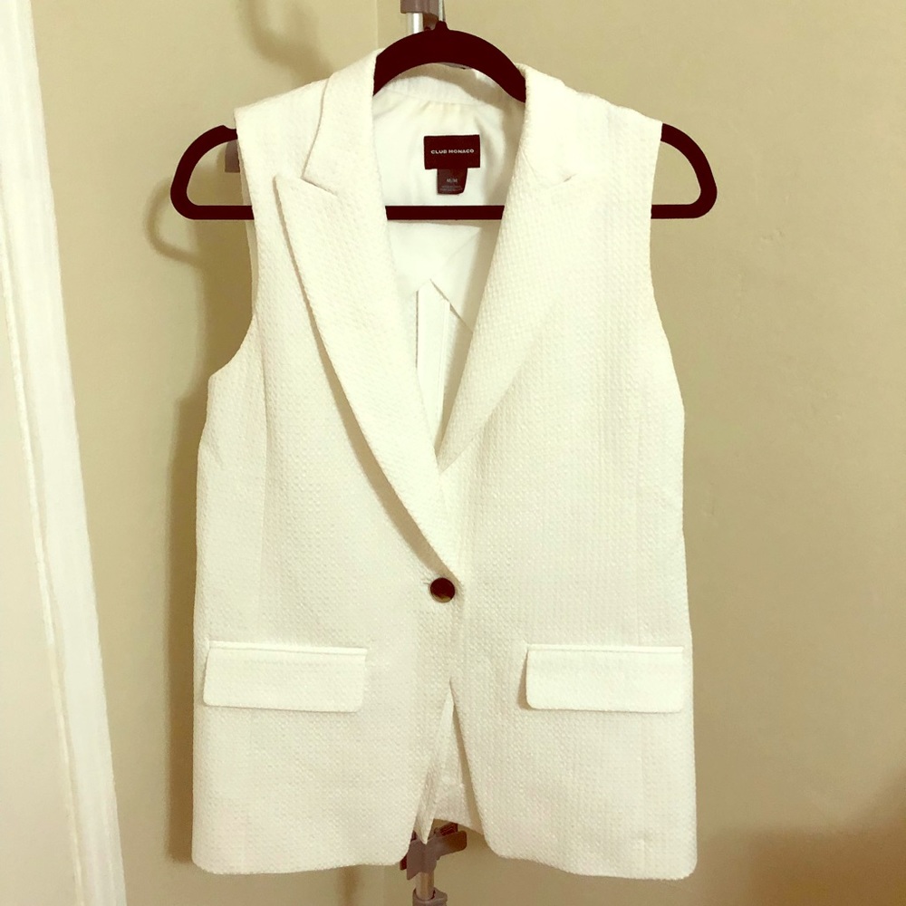 GUC Club Monaco White Vest